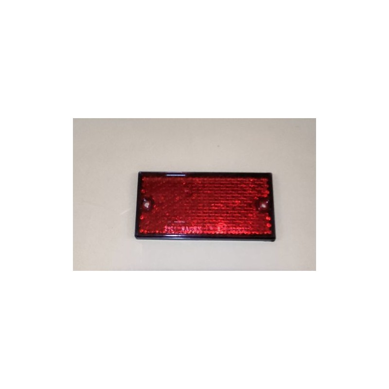 CATADIOTTRO RETTANGOLARE ROSSO MISURA 105 X 54...