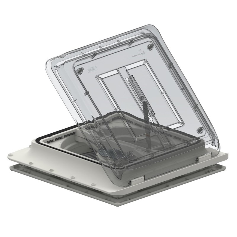 TURBO VENT 40X40 CRYSTAL CON POLAR CONTROL FIAMMA
