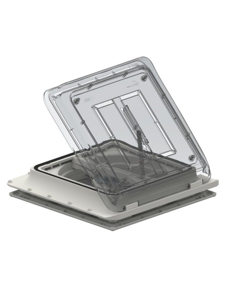 TURBO VENT 40X40 CRYSTAL CON POLAR CONTROL FIAMMA