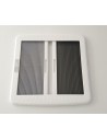CORNICE INTERNA COMPLETA PER OBLO DOMETIC MINI HEKY CON CORNICE BIANCO CREMA