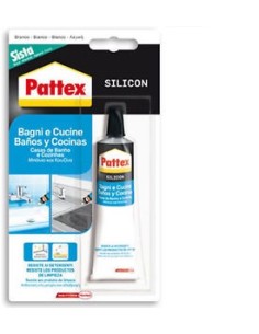 SILICONE DA 60 ML PER SANITARI BAGNO E CUCINA