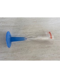 FLUTE CON BASE ANTISCIVOLO BLU