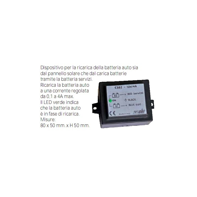 DISPOSITIVO CARICA BATTERIE AUTOMATICO PER...