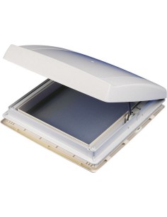 OBLO  400 X 400 BIANCO THULE CON OSCURANTE E ZANZARIERA