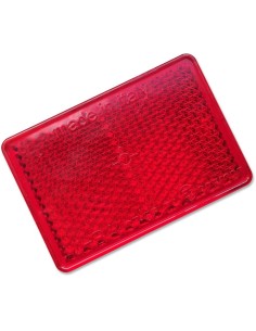 CATADIOTTRO RETTANGOLARE 58 MM X 40 MM COLORE ROSSO