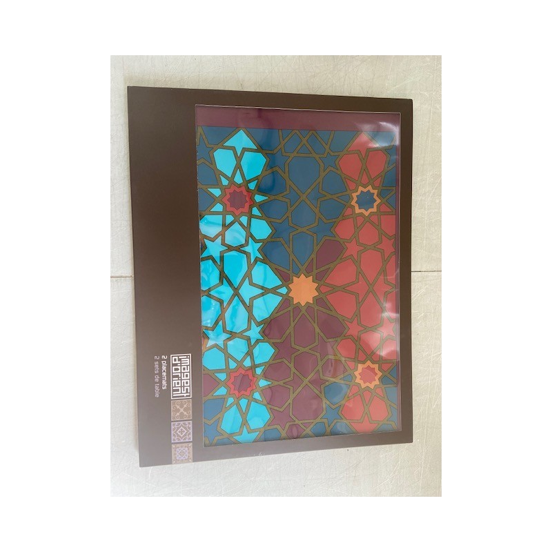 SET DA TAVOLO  42 X 33 CM COLORE ROSSO