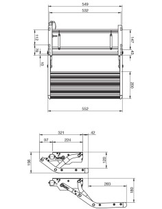 GRADINO INGRESSO CAMPER MANUALE THULE MODELLO SLIDE 550... 2
