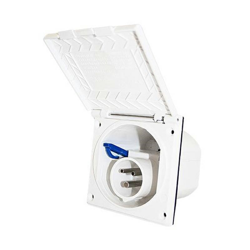 PRESA ESTERNA 230V PER CAMPER E CARAVAN CON...