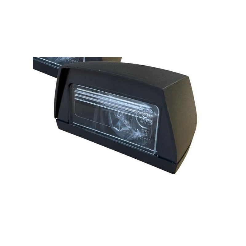 COPPIA LUCI TARGA, MISURE 107X57X55 MM