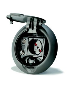 PRESA MULTIFUNZIONE ESTERNA 12V/220V INGRESSO TV...