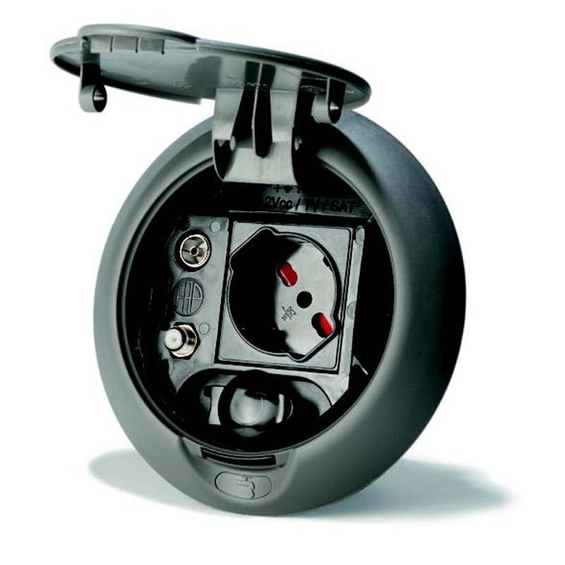 PRESA MULTIFUNZIONE ESTERNA 12V/220V INGRESSO...