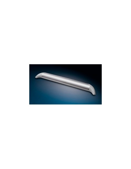 PLAFONIERA ESTERNA SOPRA PORTA BIANCA 8 WATT FLUORESCENTE