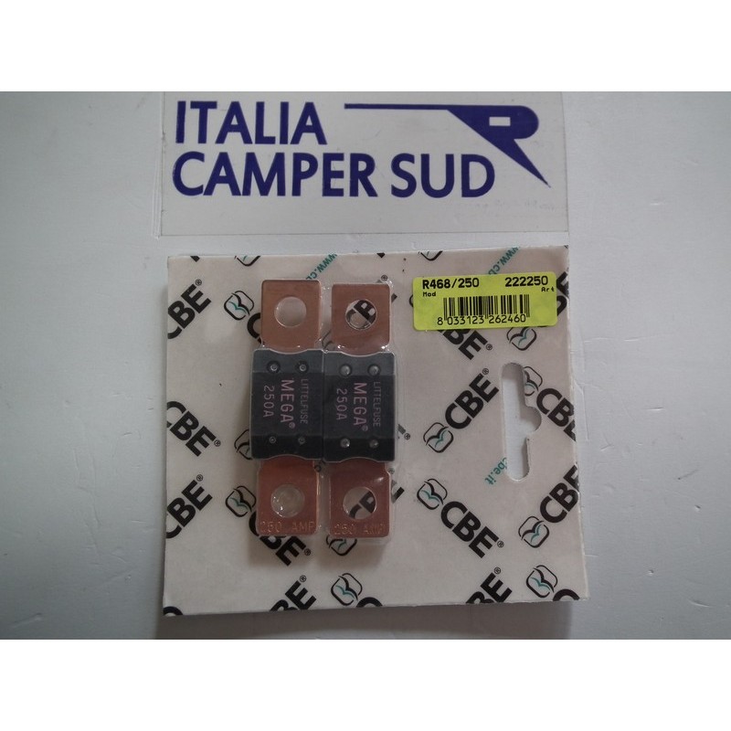 FUSIBILI LAMA   MEGAVAL   DA 250 AMP. CONF. DA...