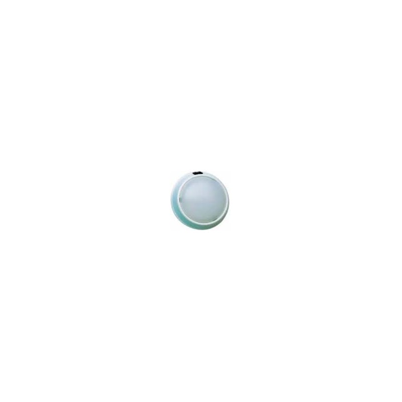 PLAFONIERA ROTONDA 10 W ALOGENA BIANCA, ATTACCO G4