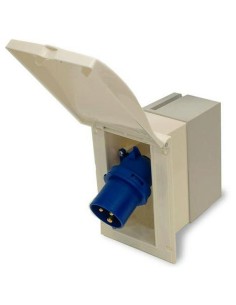 SPINA ESTERNA PANNA 16 A 2 P PIU T230V IP 44