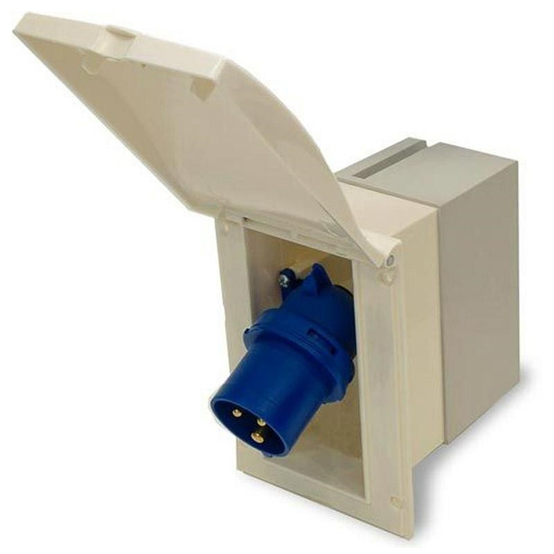 SPINA ESTERNA PANNA 16 A 2 P PIU T230V IP 44