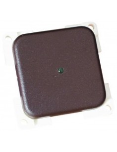 INTERRUTTORE MC12P CON LED SPIA COLORE MARRONE