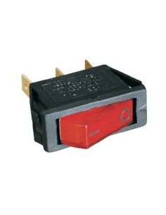 INTERRUTTORE 12V ROSSO PER FRIGO TRIVALENTE