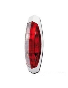 FANALE INGOMBRO LATERALE 12V BASE BIANCA LATO SX