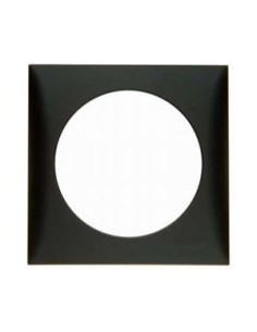 CORNICE BERKER 1 MODULO COLORE GRIGIO SCURO PER PRESE