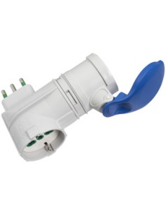 ADATTATORE CEE CON PRESA SUPPLEMENTARE MARCA FANTON