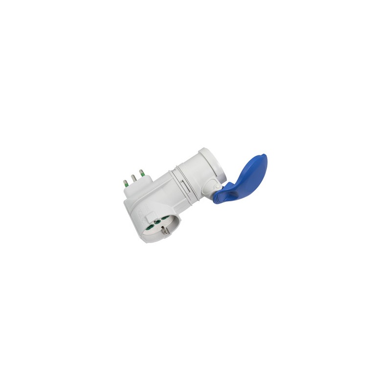 ADATTATORE CEE CON PRESA SUPPLEMENTARE MARCA...