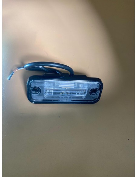 LUCE FANALE TARGA A LED CAVO 200 MM