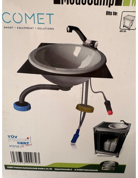 SET LAVANDINO PRE MONTATO PER MONTAGGIO FURGONATI O VAN