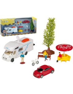 MODELLINO CAMPER  PER BAMBINI COMPOSTO DA 9 PEZZI
