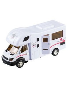 MODELLINO  CAMPER GIOCATTOLO DA 17 CM, IN PLASTICA E METALLO