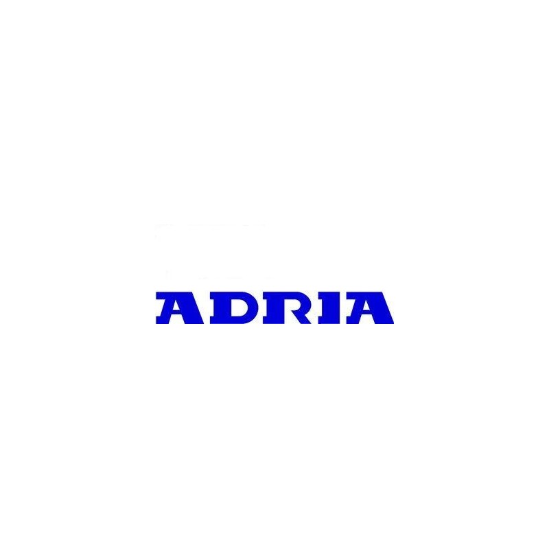 ADESIVO ADRIA DI SERIE SCRITTA BLU 6X43 CM
