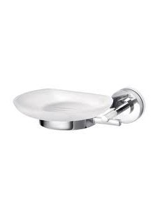 PORTASAPONE DA BAGNO CON PARTE SOTTOSTANTE CROMATA +...