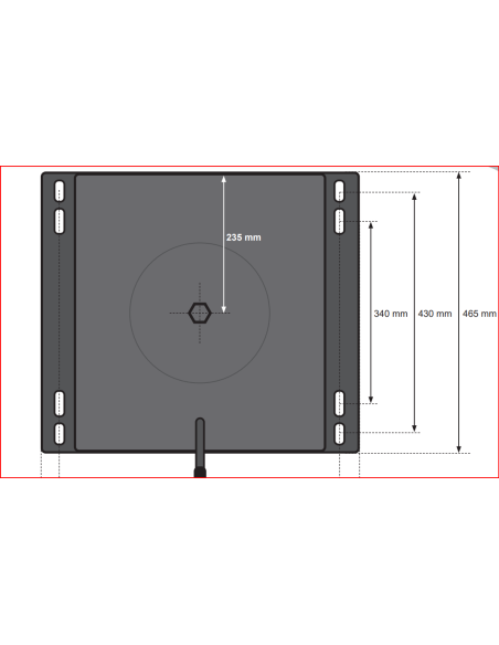 BASE GIREVOLE PER FIAT DUCATO X250 DAL 2006 IN POI