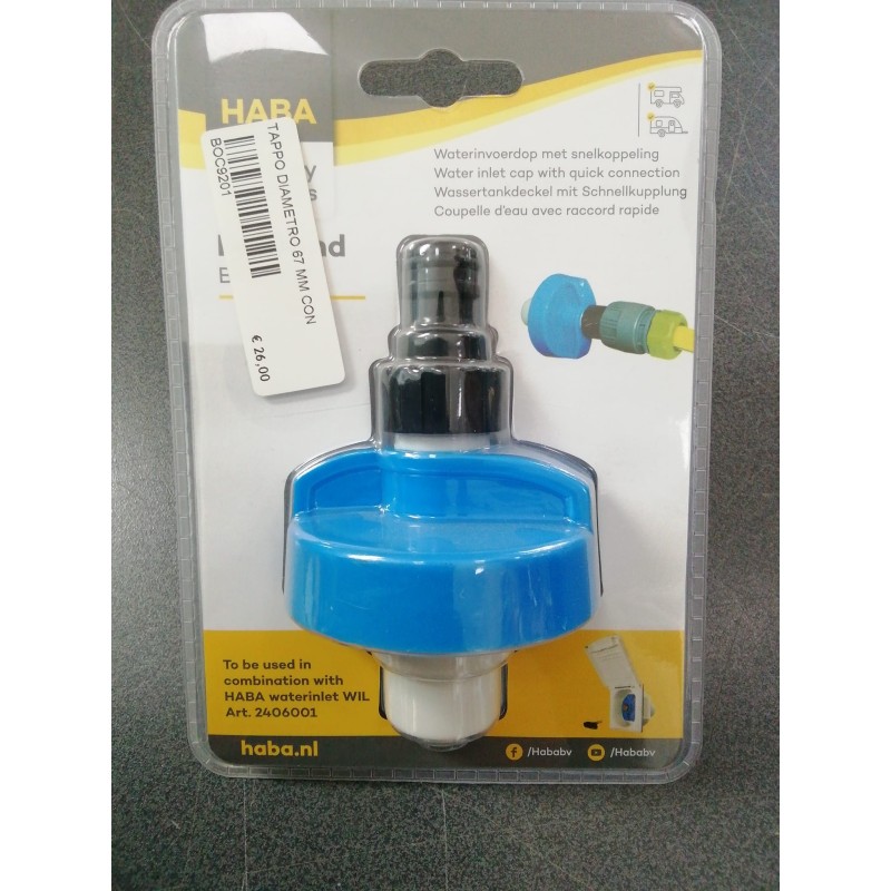 TAPPO DIAMETRO 67 MM CON ATTACCO GARDEN PER...