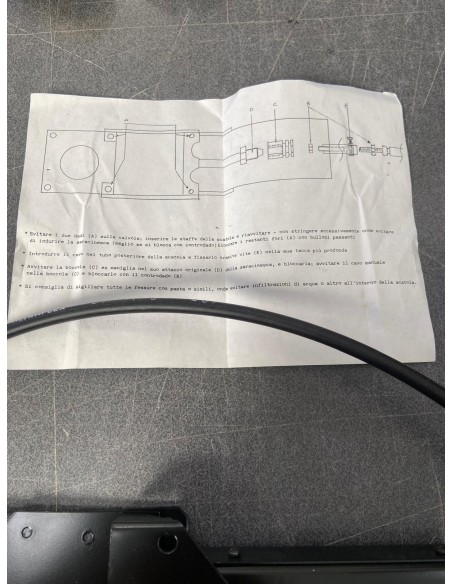 MECCANISMO MANUALE DI SCARICO DA 3  CM 300