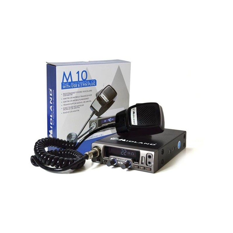 RICETRASMETTITORE CB VEICOLARE  AM-FM MULTI  M10