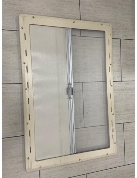 CORNICE INTERNA PER FINESTRA SEITZ 900X600 COMPLETA OSCURANTE E ZANZARIERA