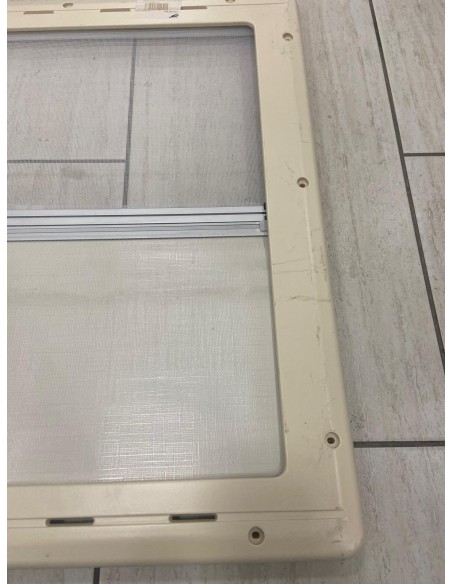 CORNICE INTERNA PER FINESTRA SEITZ 900X600 COMPLETA OSCURANTE E ZANZARIERA