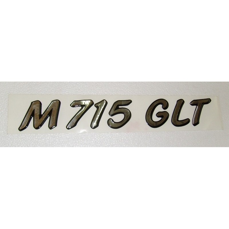 SCRITTA RESINATA ARCA M715 GLT CROMATA MISURA...