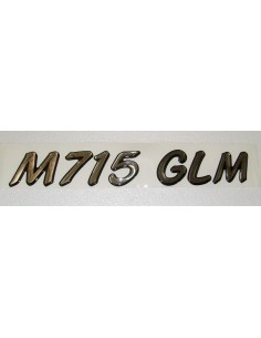 SCRITTA RESINATA PER CAMPER ARCA M715GLM CROMATA...