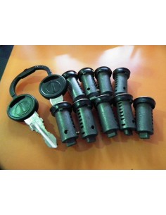 KIT DI  9 CILINDRI PER SERRATURE CON 2 CHIAVI DI SERIE