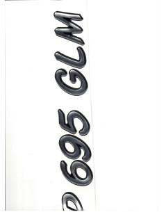 SCRITTA RESINATA P695 GLM CROMATA MISURA CM30X4,7 ARCA