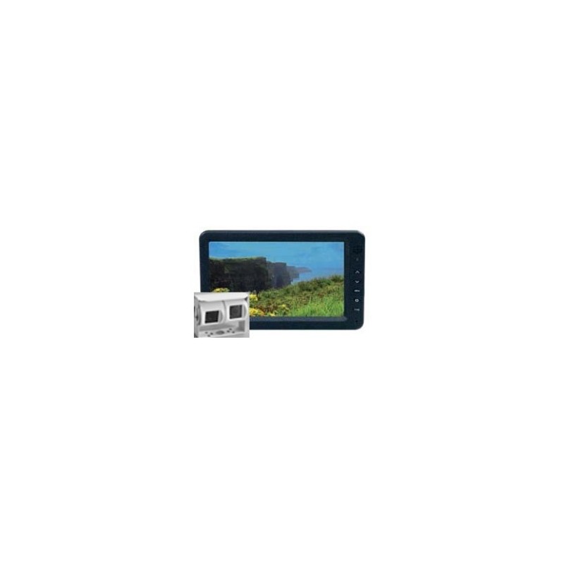KIT DI MONITOR 7   E RETROCAMERA DOPPIO OCCHIO