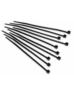 FASCETTE CABLAGGIO IN NYLON COLORE NERO MISURA 4,5X360...