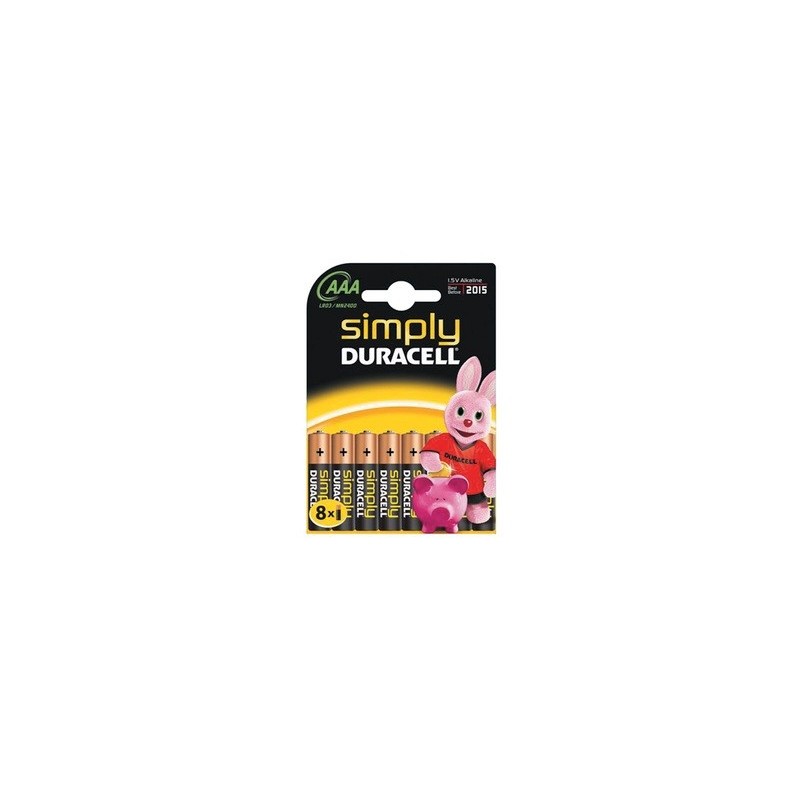 PILE DURACELL SIMPLY MODELLO AAA MINISTILO...