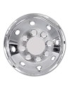 COPRICERCHI CROMO N° 4 PEZZI PER CERCHI 16 CONVESSI PER DUCATO - RENAULT - FORD - IVECO