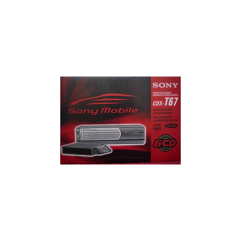 CARICATORE SONY A 6 CD MODELLO CDX T67