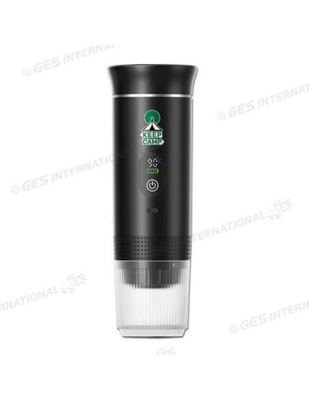 MACCHINETTA PER CAFFE' A BATTERIA COLORE NERO