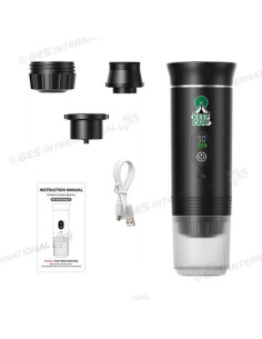 MACCHINETTA PER CAFFE' A BATTERIA COLORE NERO 2