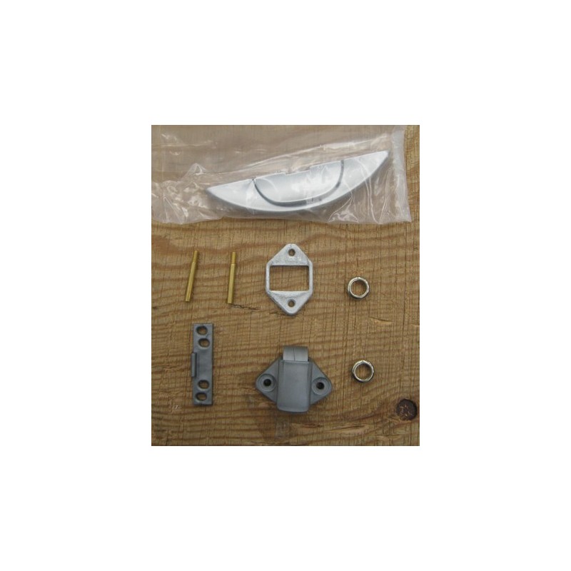 MANIGLIE PER INTERNO MOBILIO SATINATO GRIGIO